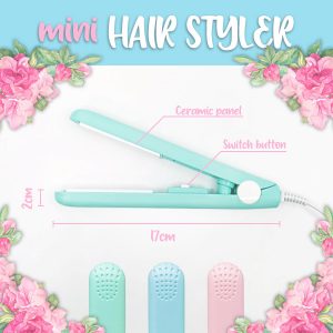 Mini hair straightener – Mazais matu taisnotājs 03