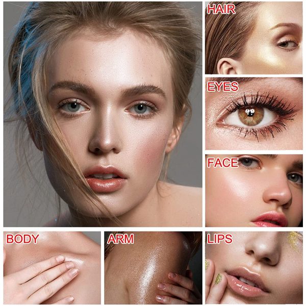 Body glitter – Ķermeņa spīdumi slider