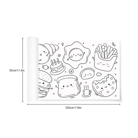 Drawing roll – Krāsojamā grāmata ruļļa formā slider