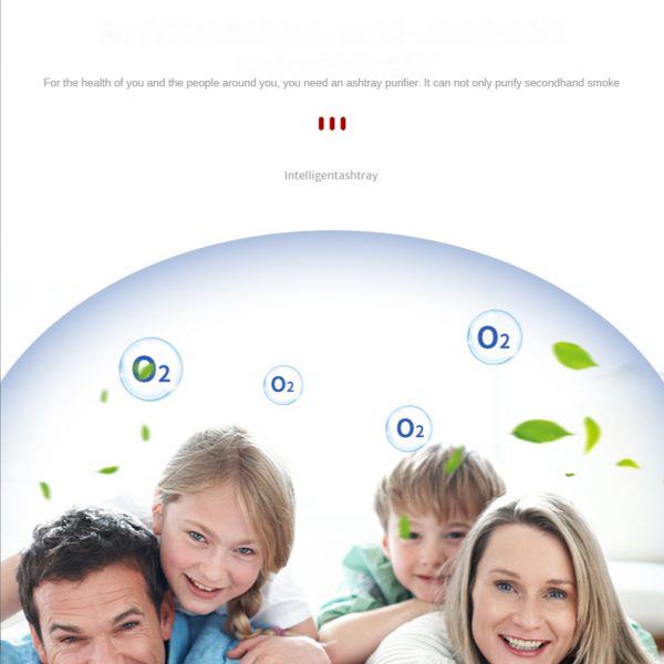 Air purifying ashtray – Gaisa attīrīšanas pelnu trauks slider
