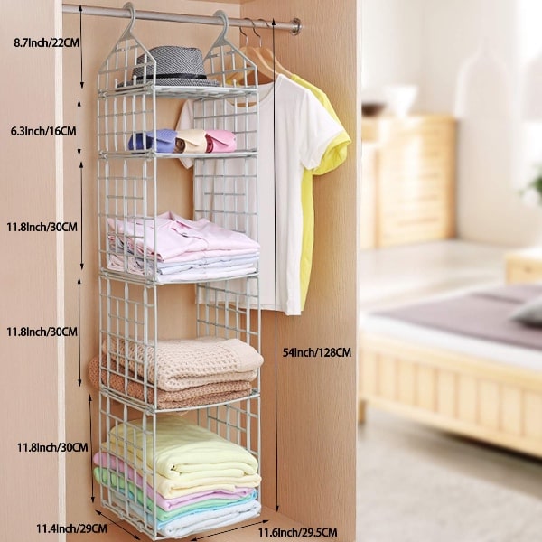 Hanging rack – Saliekams glabāšanas plaukts (5 atvilktnes) slider