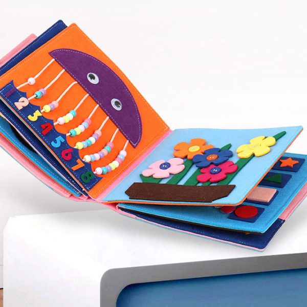 Montessori Book – Klusā grāmata bērniem slider