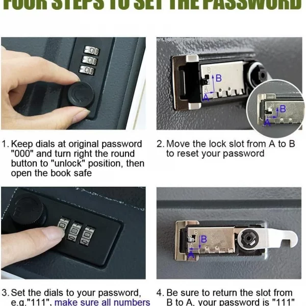 BOOK SAFE – Slēpts grāmatu seifs slider