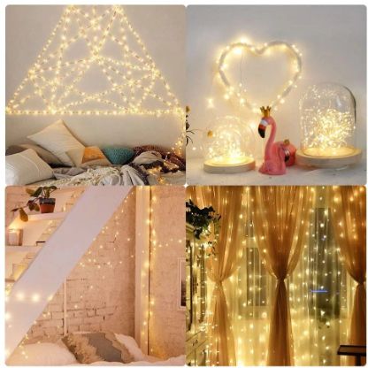 LED CURTAIN – 3D LED gaismas aizkara formā slider