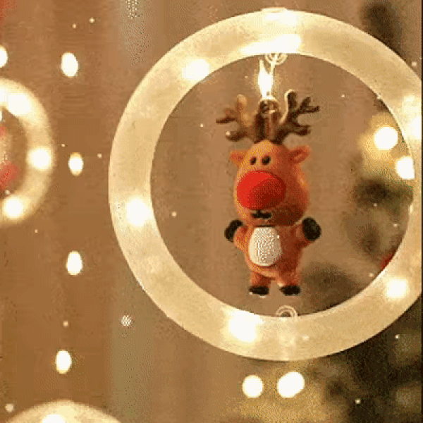 CHRISTMAS RINGS- Ziemassvētku LED gredzeni 02