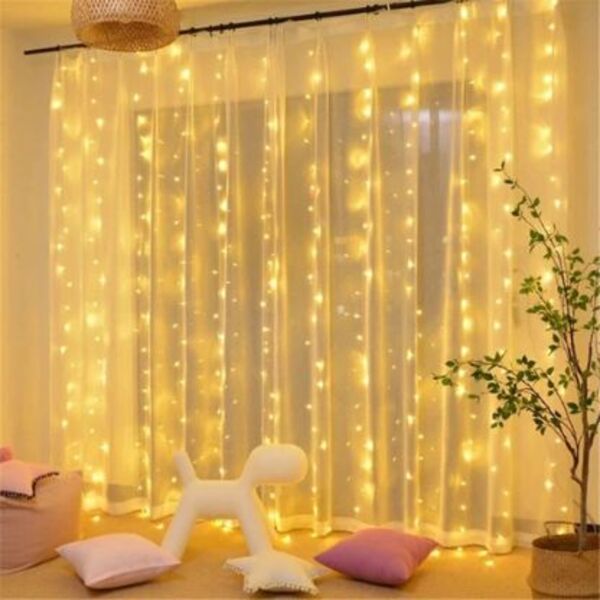 LED CURTAIN – 3D LED gaismas aizkara formā