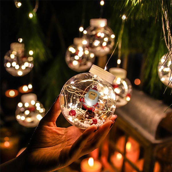 SANTA BALL – kvēlojošas Ziemassvētku balles (3 m) slider