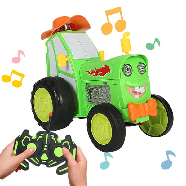 HAPPY TRACTOR – ar tālvadības pulti vadāms deju auto