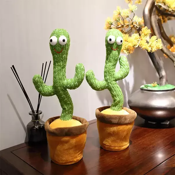 DANCING CACTUS – maģiski dziedošs un dejojošs kaktuss ar LED-light™ apgaismojumu slider