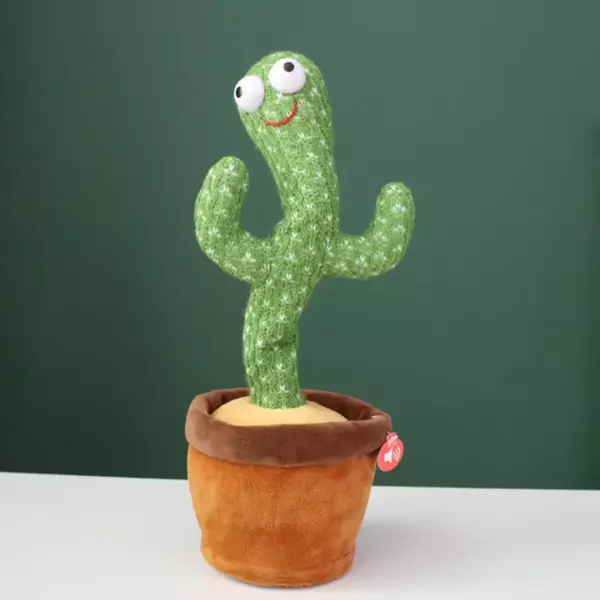 DANCING CACTUS – maģiski dziedošs un dejojošs kaktuss ar LED-light™ apgaismojumu slider