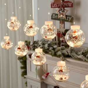 SANTA BALL – kvēlojošas Ziemassvētku balles (3 m) 03